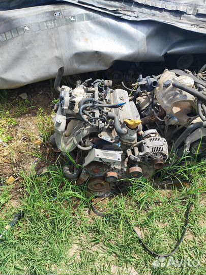 Двигатель с навесным и МКПП AHT 1.0 VW Lupo