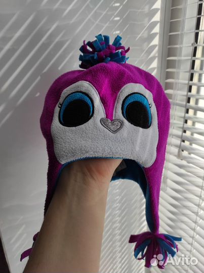 Весенняя шапка на девочку