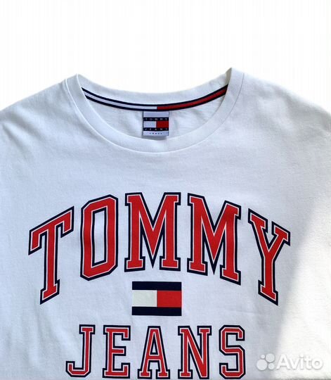 Футболка Оверсайз Tommy Hilfiger Оригинал Поло