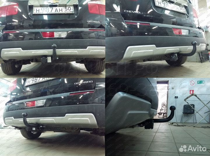 Фаркоп (тсу) на Chevrolet Orlando 2011
