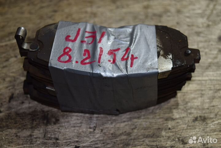 Колодки тормозные c Nissan Teana J31 VQ23DE