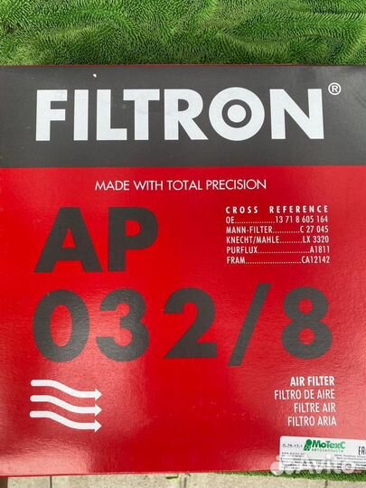 Filtron AP 032/8 Фильтр воздушный на BMW