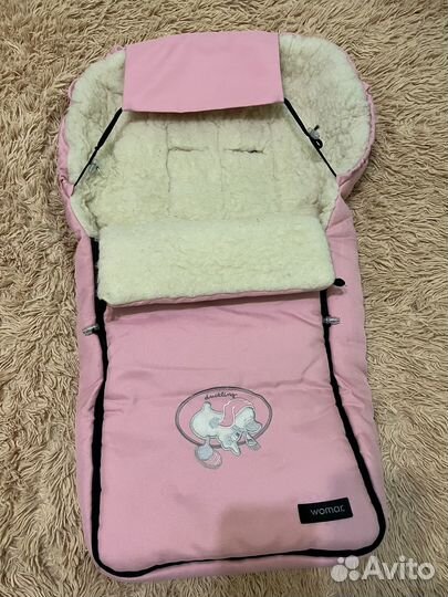 Зимний конверт в коляску