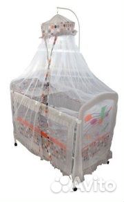 Детская кровать-манеж