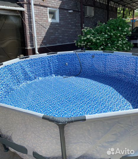 Каркасный бассейн новый