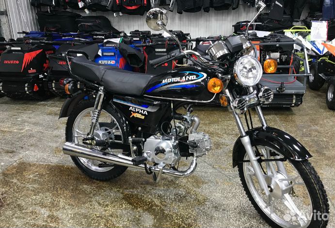 Мопед motoland Альфа 11 PRO-sport