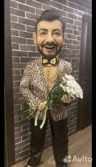 Ростовые куклы звёзд/стриптиз шуточный