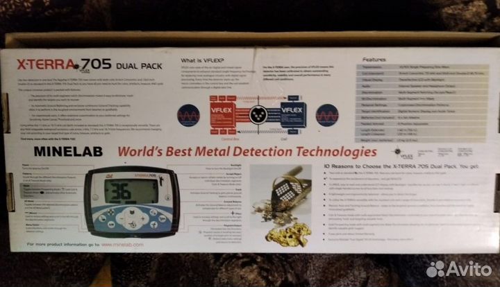Металлоискатель Minelab X-Terra 705 Dual Pack
