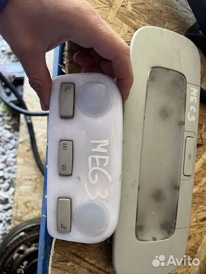 Плафон renault megane 3