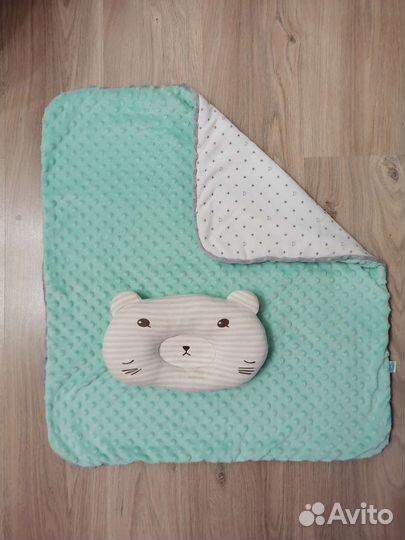 Детское одеяло- плед и подушка