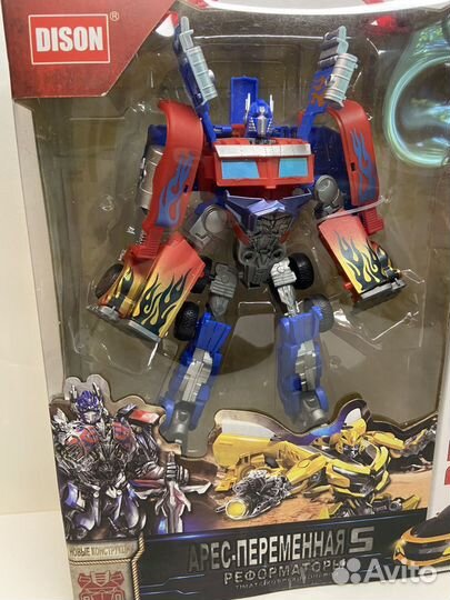 Робот трансформер оптимус игрушка