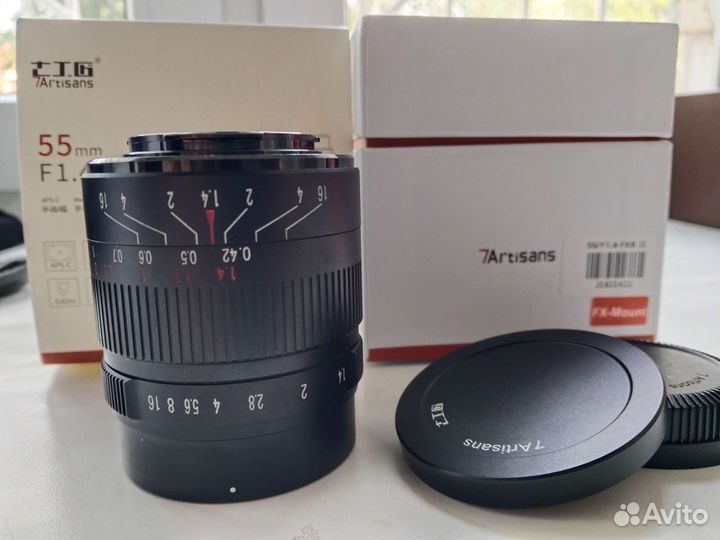 7artisans apc-c 55mm f1.4 ll