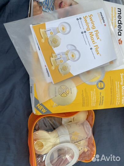 Молокоотсос medela электрический swing maxi flex