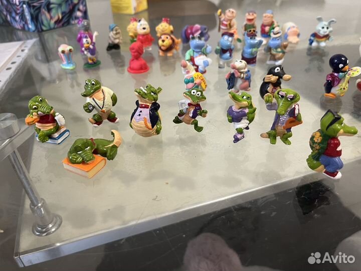 Коллекционные игрушки из киндера 90-х