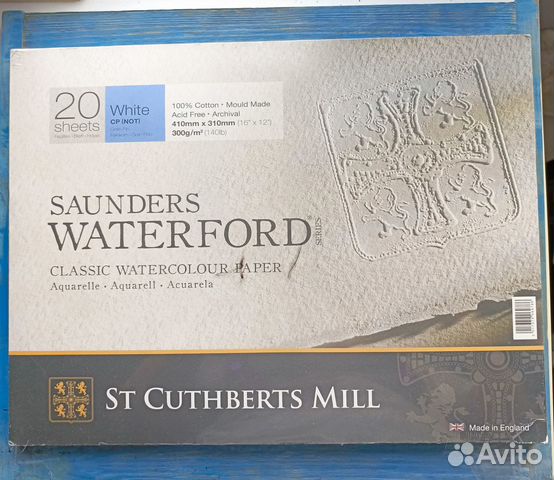 Акварельная бумага Saunders Waterford купить в Москве | Хобби и отдых ...