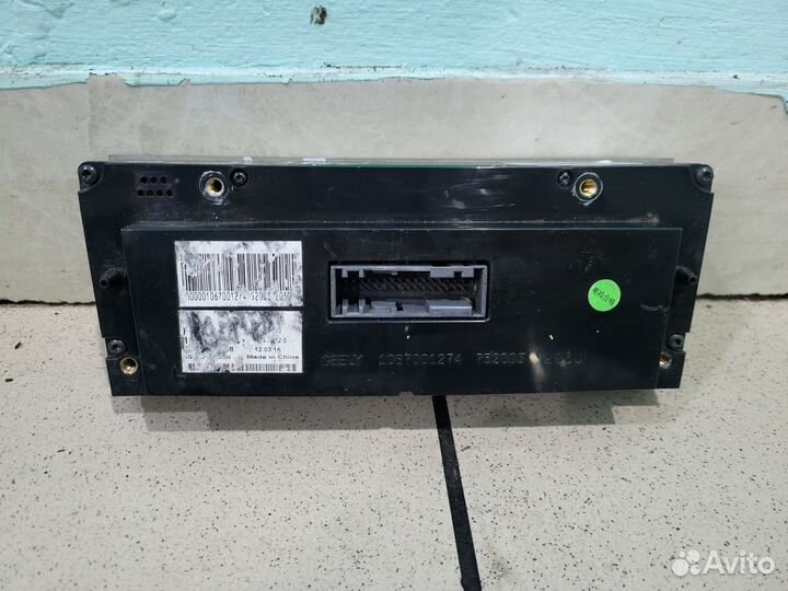 Блок управления печкой Geely Emgrand EC7