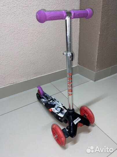 Самокат детский трехколесный