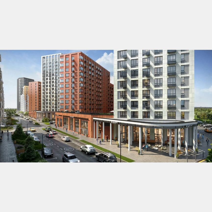 2-к. квартира, 40,3 м², 4/10 эт.