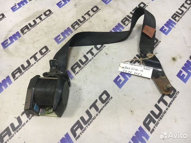 Ремень безопасности передний левый ваз 2110-12