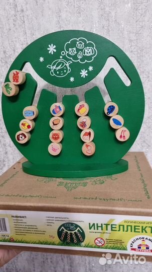 Логическая деревянная игра