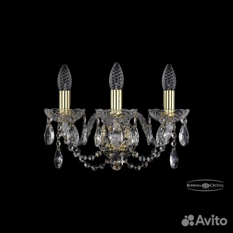 Bohemia Ivele Crystal 1402B/3/141 G 1402 бра