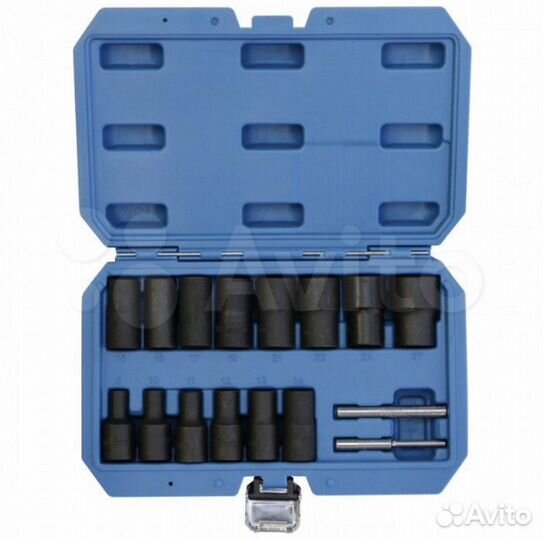 Головки-экстракторы для поврежденных болтов 16пр