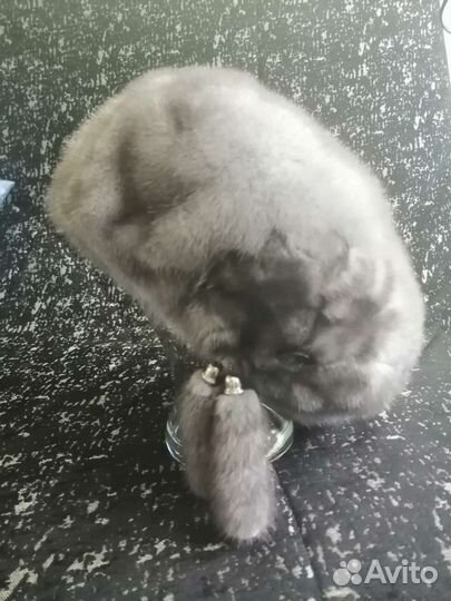 Женский норковый берет