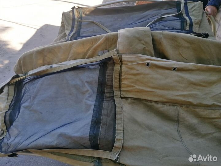 Тент с дугами катер Амур Д бу