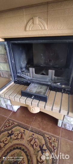 Камин печь дровяная