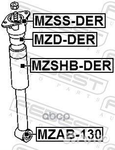 Опора амортизационной стойки зад прав/лев