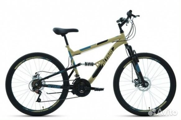 Велосипед 26д. Forward altair MTB FS (2.0) бежевый