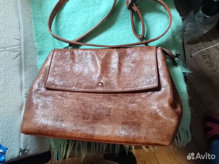 Сумка женская кожаная