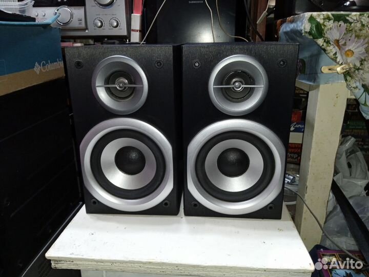 Студийные JVC 2х80вт 6ом