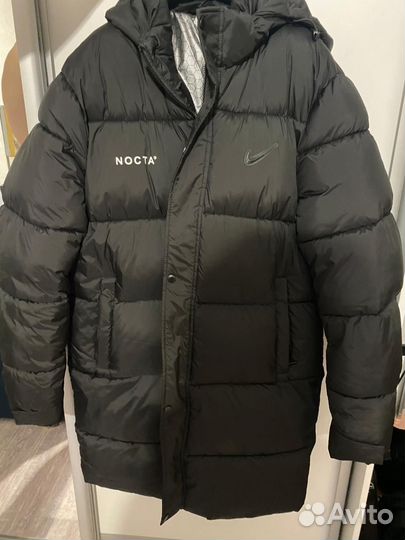 Пуховик зимний мужской nike