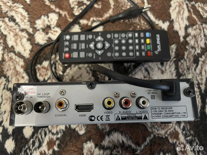 Ресивер Full-HD Цифровой эфирный приёмник