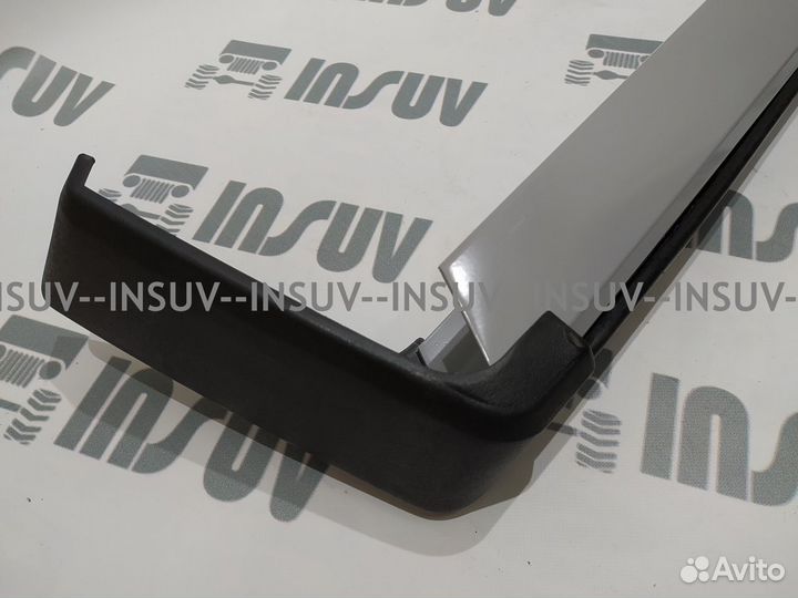 Бампер задний в сборе Нива 21213 (алюминиевый)