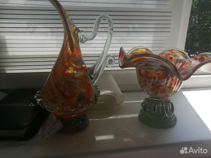 Кувшин(ваза) и салатница(конфетница) ссср(ретро)