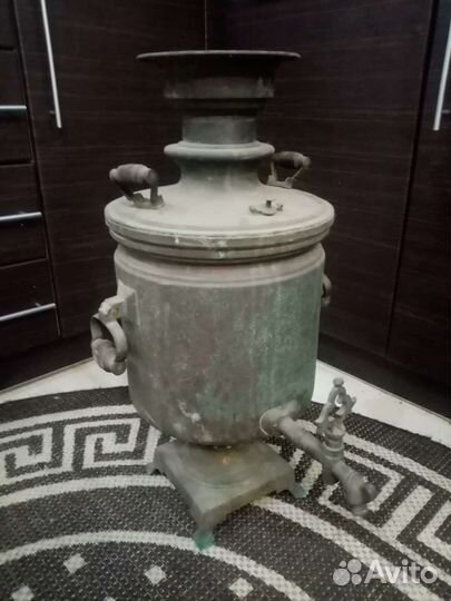 Самовар угольный старинный
