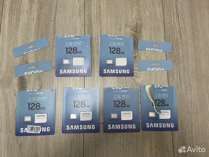 Адаптеры micro sd samsung и упаковки от sd карт