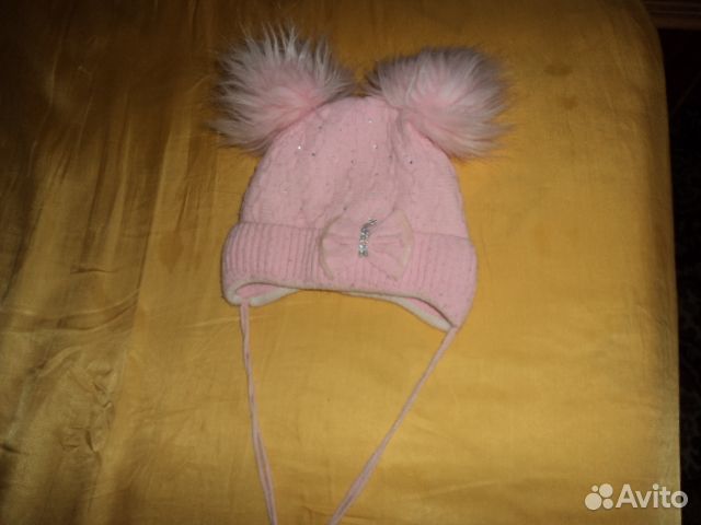 Детская зимняя шапочка