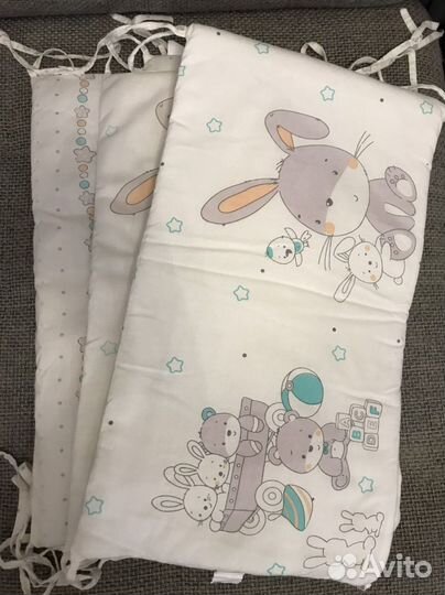 Бортики на кроватку