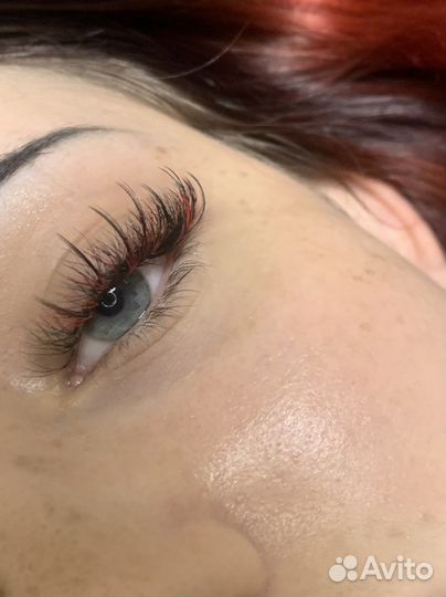 Наращивание ресниц на дому