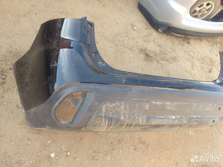 Бампер задний Mitsubishi Outlander 3 рестайлинг