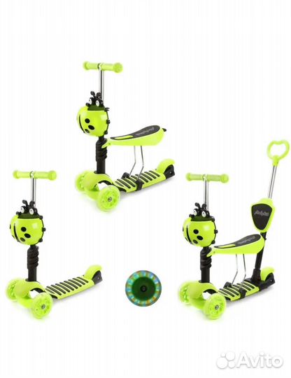 Самокат беговел 3 в 1