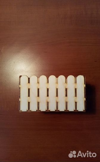 Корзина для цветов,маленькая квадрат, фанера 3мм