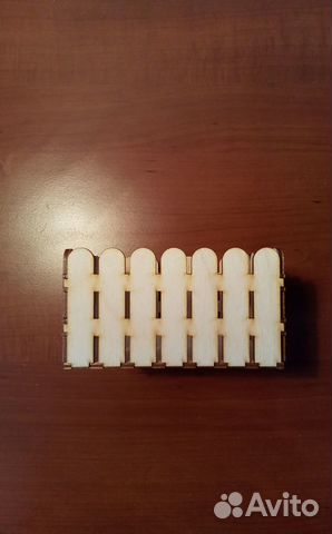 Корзина для цветов,маленькая квадрат, фанера 3мм