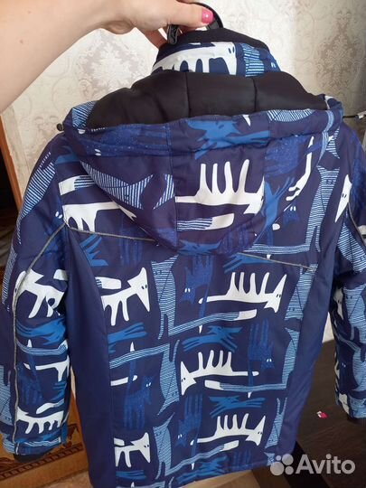 Куртка зимняя на мальчика рост 140 146