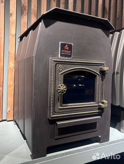 Печь-камин Везувий комфорт 100