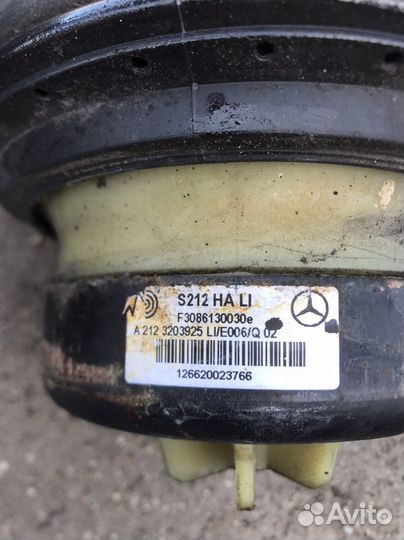 Пневмобалон задний на мерседес w212