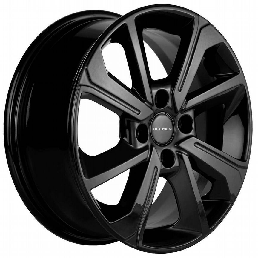 Диски Khomen KHW1501 6x15 4x100 ET50 D60.1 Black